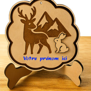 Décoration sur support à personnaliser