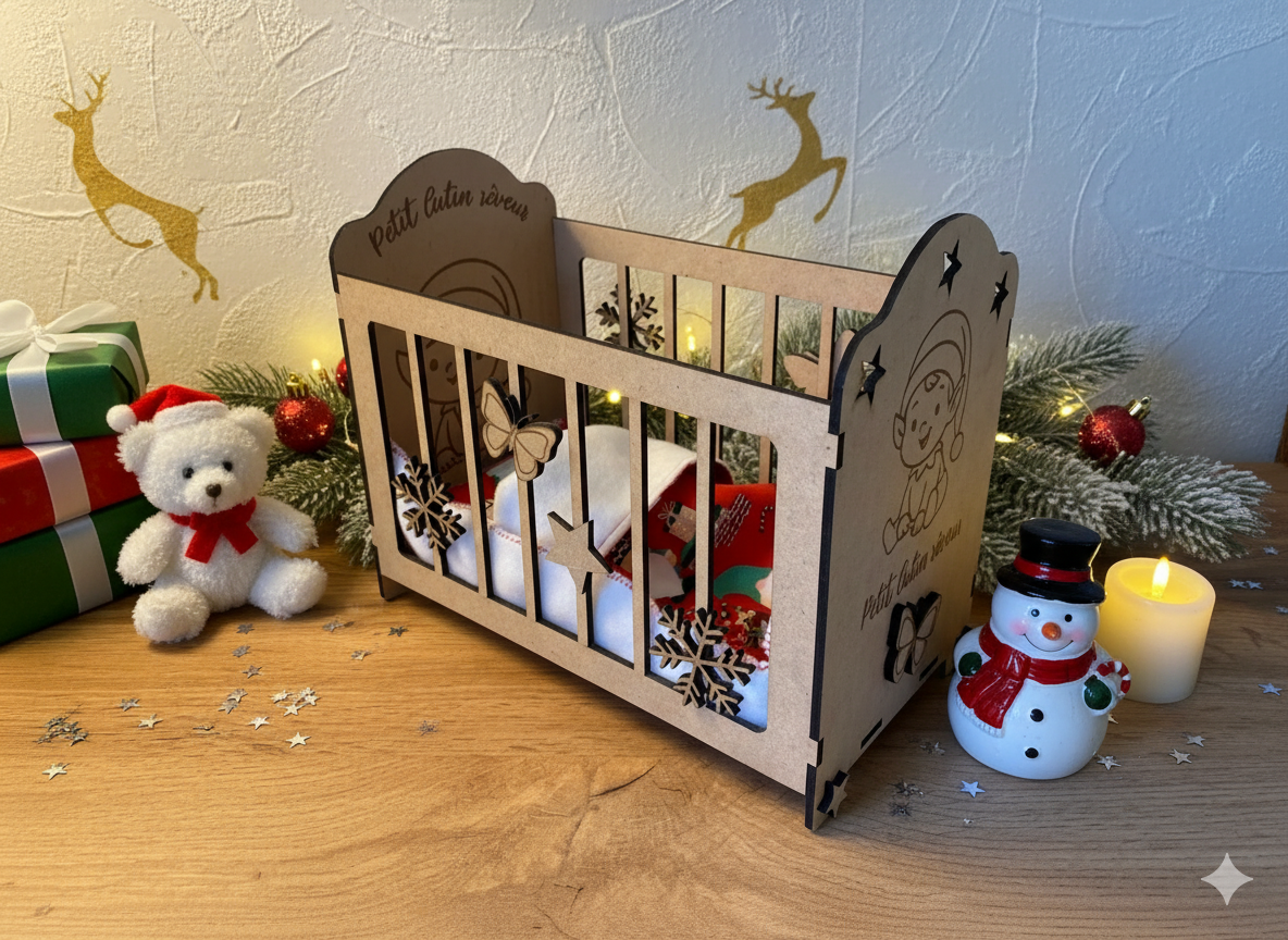 Lit de bébé lutin